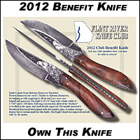 Own this knife - 2012 FRKC Benefit Knife Contest - Click for more info...